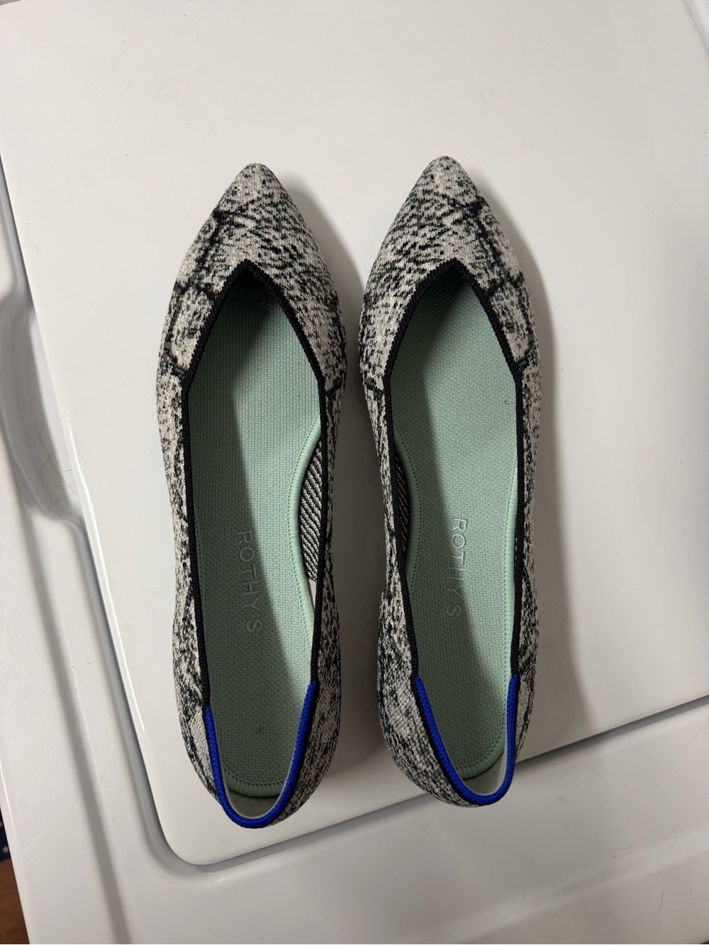 Rothy’s Size 12 Python Point - Picture 2 of 3